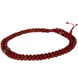 Karneol mala tibeti osztóval 108 szemes 84 cm kerületű