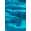 Türkizkék színű 100% valódi hernyóselyem sál 50x180cm