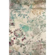 Bahama-beige alapon mintás 100% valódi hernyóselyem sál 50x180 cm