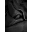 Obszidiánfekete színű 100% valódi hernyóselyem sál 100x180 cm