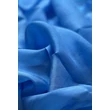 Azúrkék 100% valódi hernyóselyem sál 100x180 cm