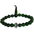 Afganisztáni jade mala 21 szemes 16 cm kerületű karmala