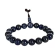 Lápisz lazuli mala tibeti osztoval 18 szemes 17 cm kerületű karmala
