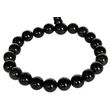 Obszidián mala 21 szemes 16 cm kerületű karmala