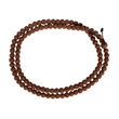 Rudraksha mala 108 szemes 98 cm kerületű -prémium