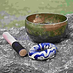 MANTRÁS TIBETI HANGTÁL 7 FÉMBŐL