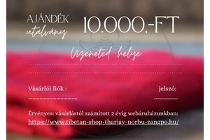 Ajándék utalvány digitális