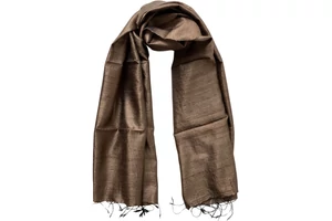 nyers-selyem-sal-szarvasbarna