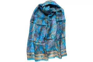 kobaltkek-alapon-zold-sal-selyem-