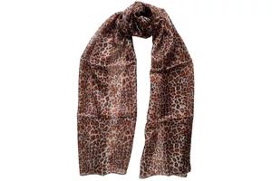 leopardmintas-spanyolbarna-narancsvoros-sal-selyem-