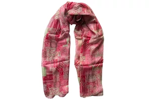 vadmalna-pacsulirozsaszin-bambusz-zold-mintas-sal-selyem-