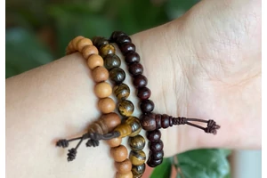 Rózsafa karmala 27 szemes 16 cm kerületű