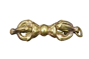 Dordzse medál rézből- tibeti buddhista szimbólum