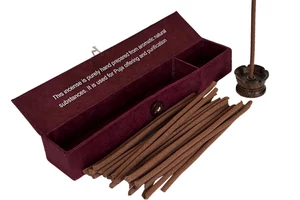 Harmony – Himalájai kézműves füstölő + fa füstölőtartó