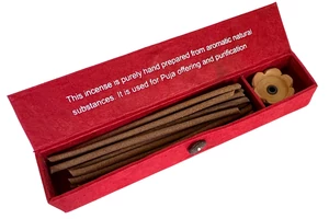 Divine – Himalájai kézműves füstölő + fa füstölőtartó