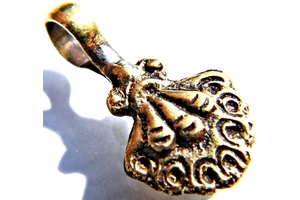 Eredeti tibeti buddhista réz malajelölő