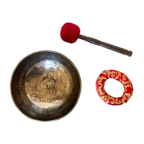 Guru Rinpoche - tibeti mantrás hangtál 7 fémből készült- videoval