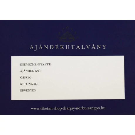 Ajándék utalvány 100.000,-ft értékben