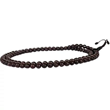 Gránát mala onyx guruval 108 szemes 74 cm kerületű