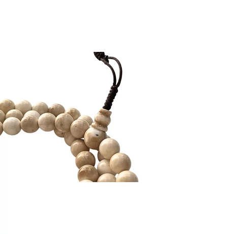 Antikolt kagyló mala 88 cm kerületű