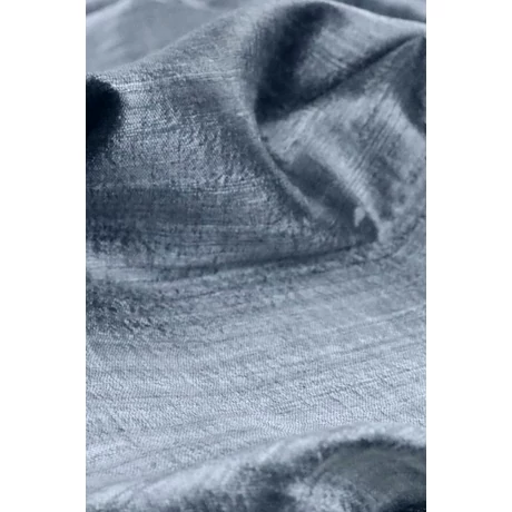 100% valódi hernyóselyem kvarcszürke színű nyers selyem sál