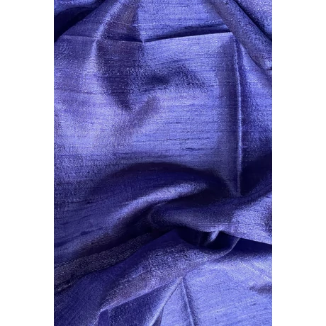 100% valódi hernyóselyem császárkék színű nyers selyem sál