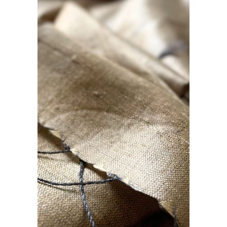 100% valódi hernyóselyem sál Óarany színű nyers selyem