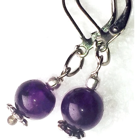 ametiszt-fulbevalo-orvosi-fem-biztonsagi-zarral-allergiamentes