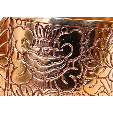 Tibeti nyolc szerencsejeles réz karperec