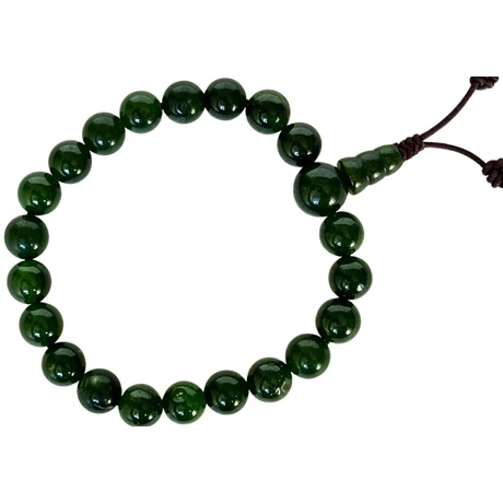Afganisztáni jade mala 21 szemes 15 cm kerületű karmala