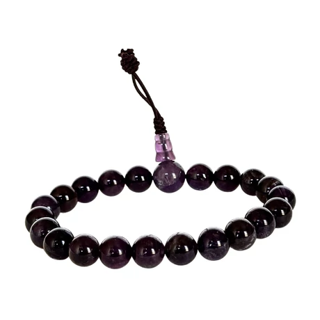 Ametiszt mala 21 szemes 16 cm kerületű karmala