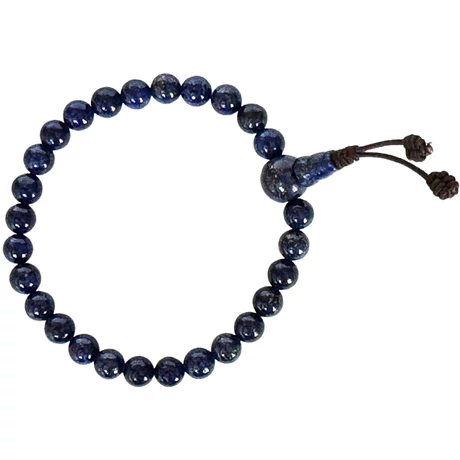 Lápisz lazuli mala  27 szemes 16 cm kerületű karmala