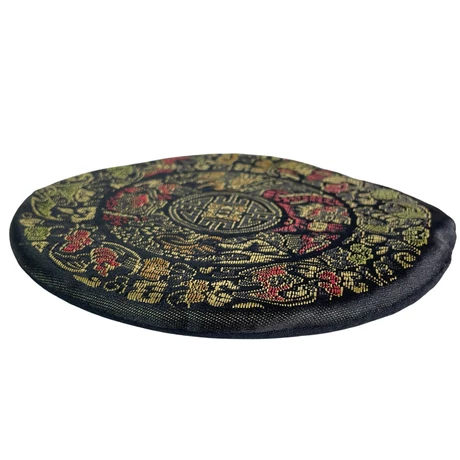 Mandala hangtál alátét fekete