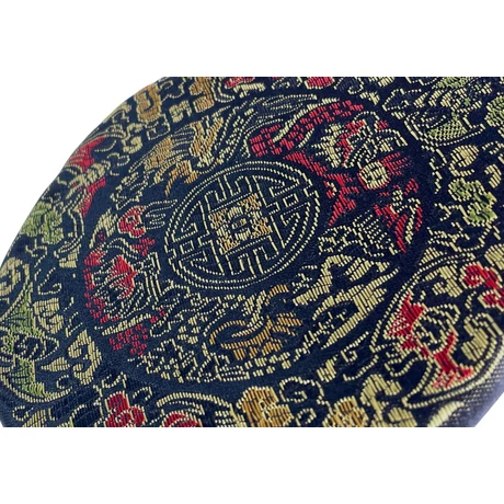 Mandala hangtál alátét fekete nagy