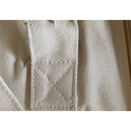 Hangtál táska Élet Virág Szimbólummal krém színben - pamut