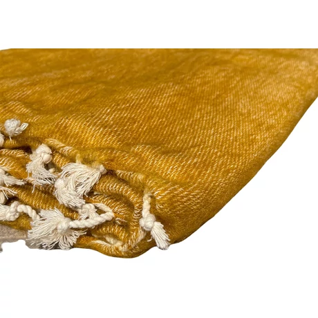 Óriás YAK sál, stóla avignonisárga színben