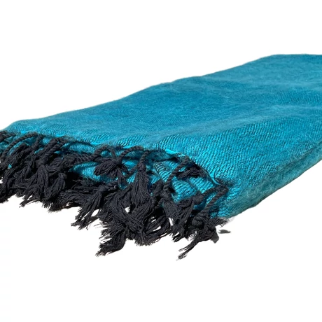 Óriás YAK sál, stóla türkizkék színben