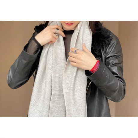 Yak sál, stóla alpakkaszürke színben