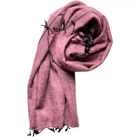 Yak sál, stóla, pelikánrózsaszín