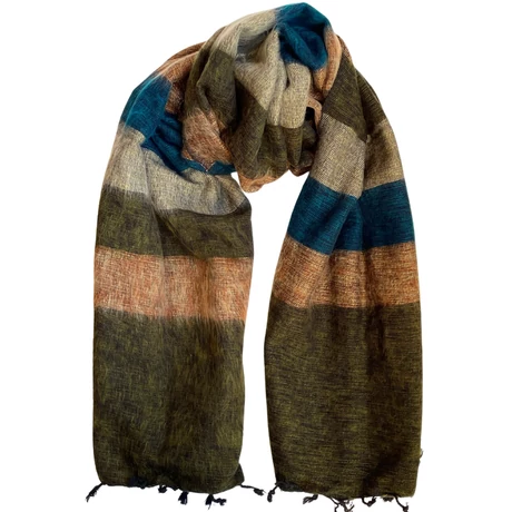 yak-gyapju-sal-csikos-zold-barna-kek