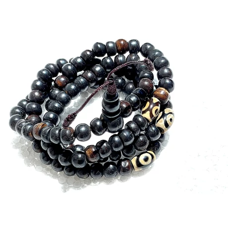 Csont mala DZI osztószemekkel 108 szemes