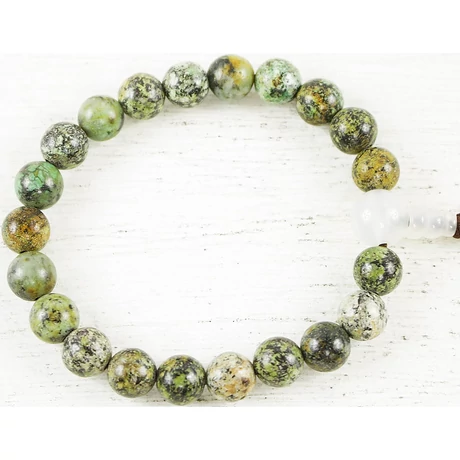 Türkiz mala holdkő guruval 16 cm kerületű