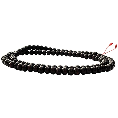 Rózsafa mala klasszikus egyszerűség 108 szemből 64 cm kerületű