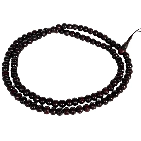 Rózsafa mala klasszikus egyszerűség 108 szemből 68 cm kerületű