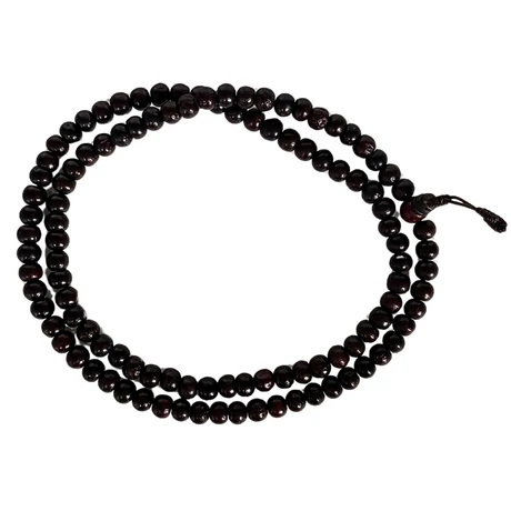 Rózsafa mala klasszikus egyszerűség 108 szemből 68 cm kerületű