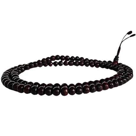 Rózsafa mala klasszikus egyszerűség 108 szemből 68 cm kerületű