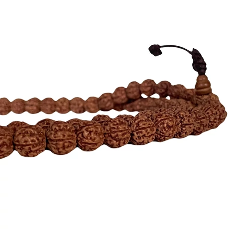 Rudraksha mala 108 szemes 98 cm kerületű -prémium