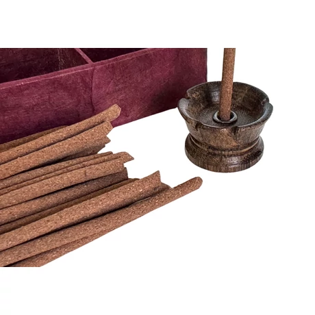 Harmony – Himalájai kézműves füstölő + fa füstölőtartó