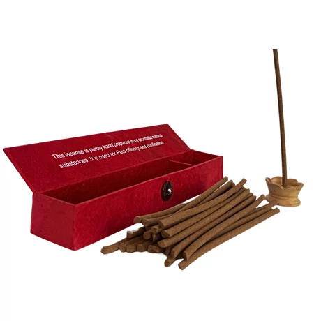 Divine – Himalájai kézműves füstölő + fa füstölőtartó