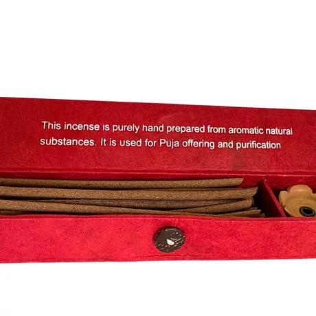 Divine – Himalájai kézműves füstölő + fa füstölőtartó